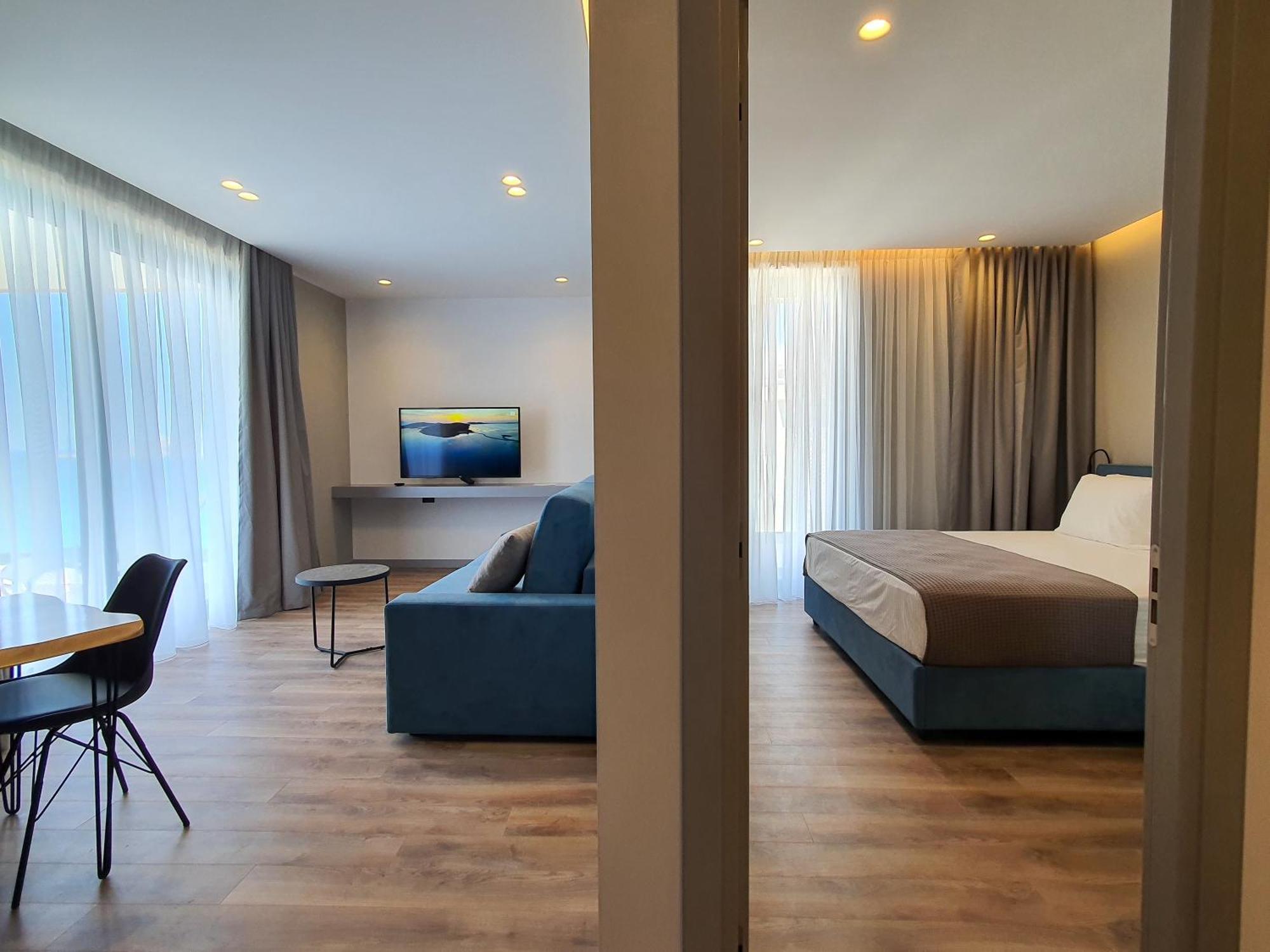 Lookout Apartments Sarandë 객실 사진